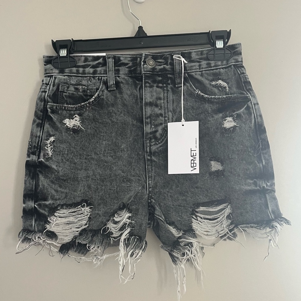VERVET Sienna Super High Rise Shorts NWT
